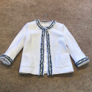 Women’s White Blazer Jacket